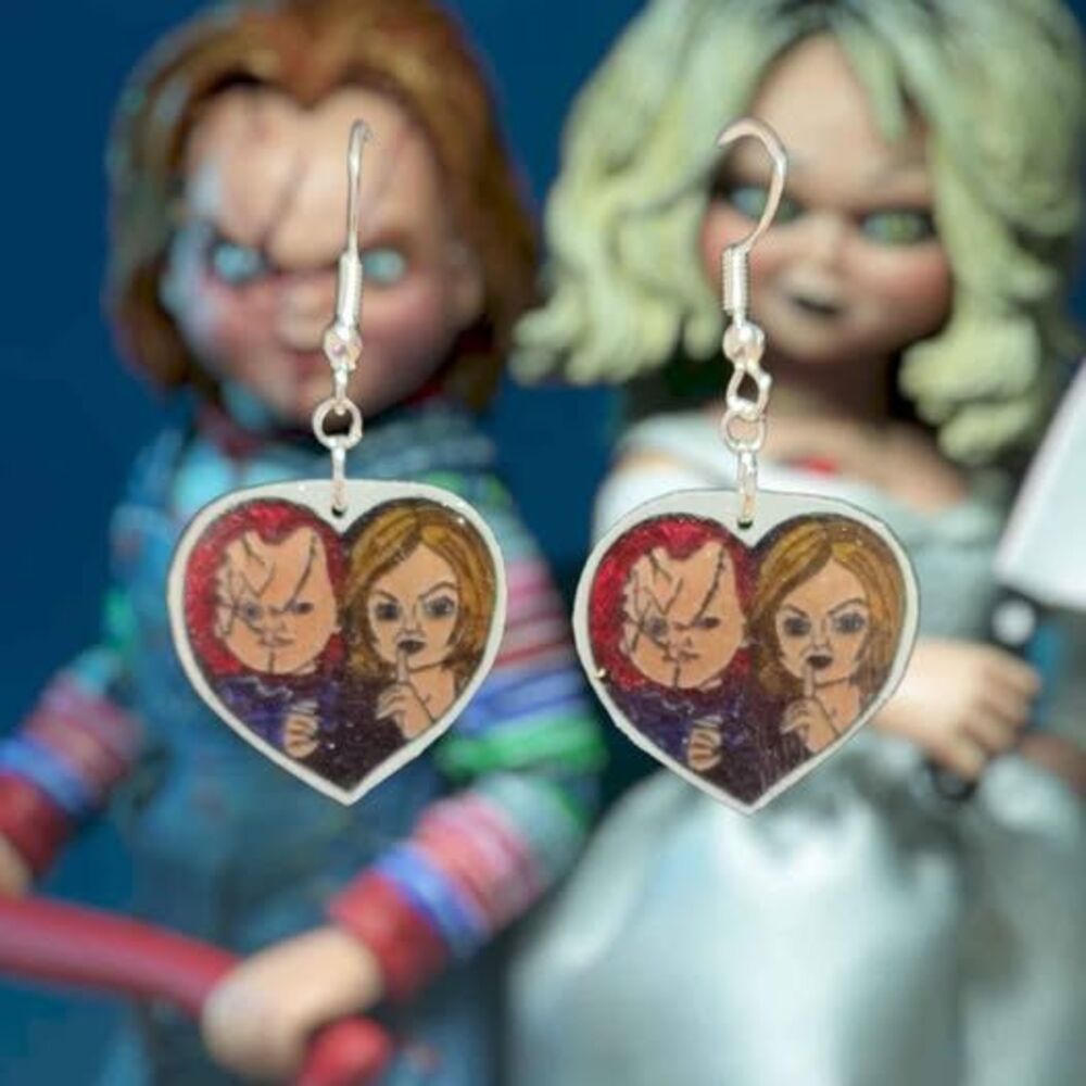 Child's Play Chucky & Tiff Earrings